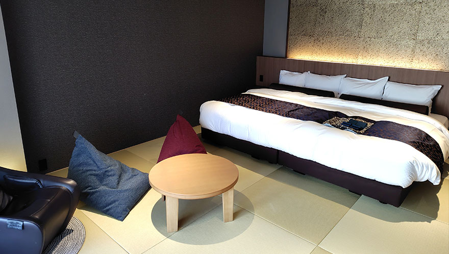 露天風呂付モダン和室