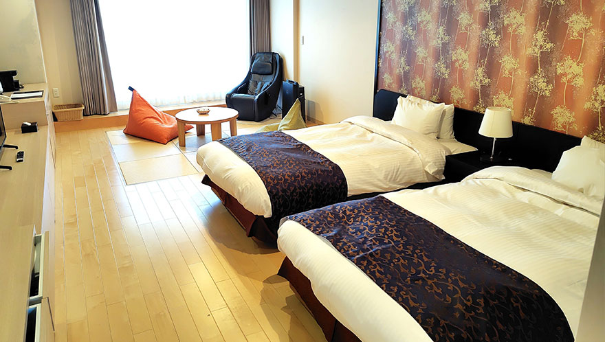 露天風呂付モダン和室